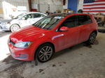 2016 Volkswagen Golf S/se Red vin: 3VW217AU1GM019452