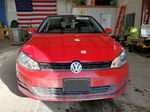 2016 Volkswagen Golf S/se Red vin: 3VW217AU1GM019452