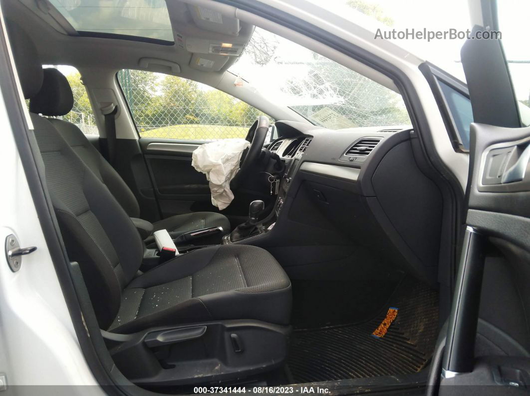 2016 Volkswagen Golf Tsi S W/sunroof Белый vin: 3VW217AU1GM038079