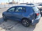 2016 Volkswagen Golf S/se Синий vin: 3VW217AU1GM042830