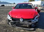 2016 Volkswagen Golf S/se Red vin: 3VW217AU1GM057358