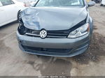 2017 Volkswagen Golf Tsi S 4-door/tsi Se 4-door/tsi Sel 4-door/tsi Wolfsburg Edition 4-door Gray vin: 3VW217AU1HM024636