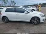 2015 Volkswagen Golf Tsi Se 4-door Белый vin: 3VW217AU2FM045167