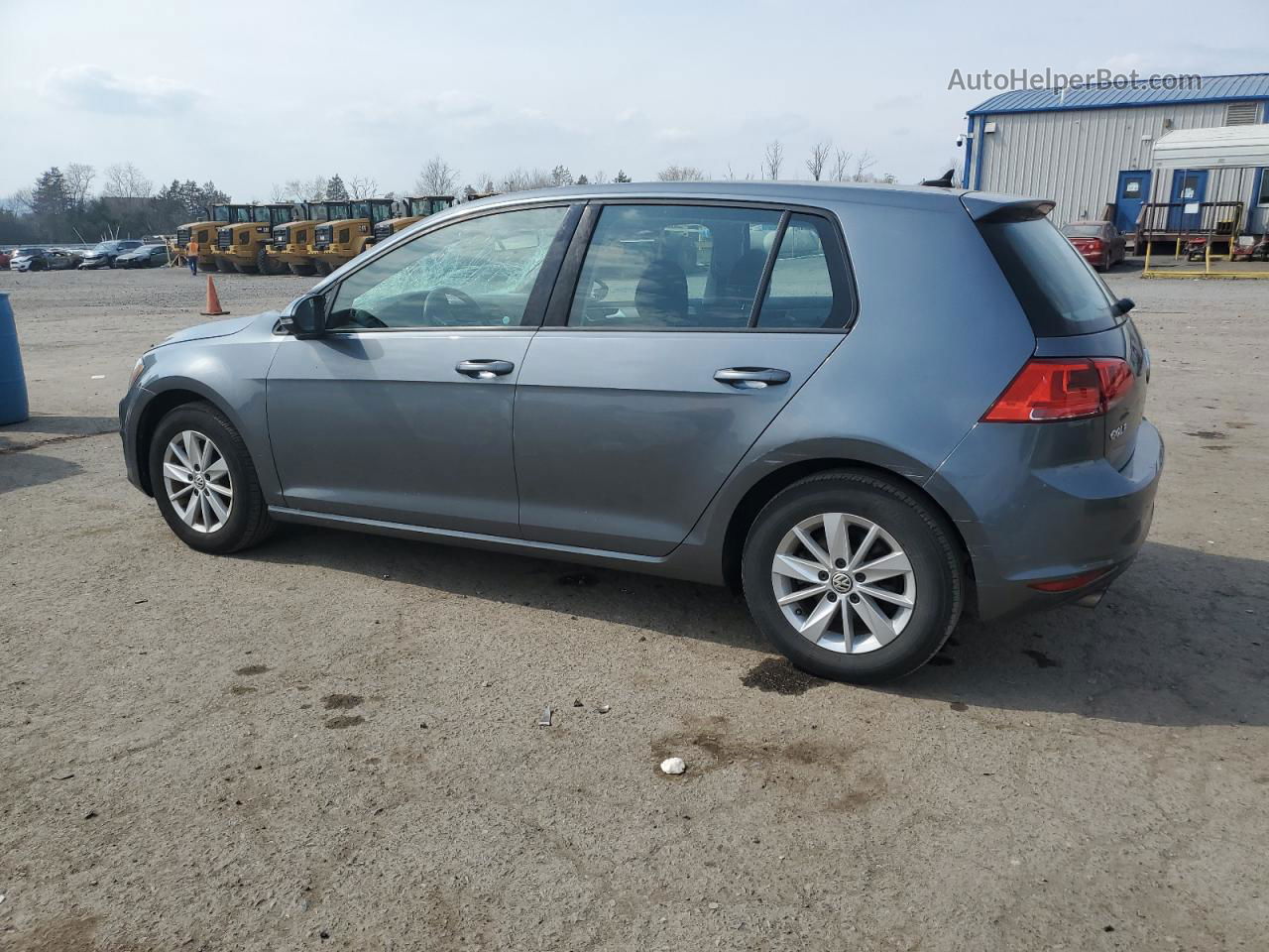 2016 Volkswagen Golf S/se Gray vin: 3VW217AU2GM032100