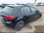 2015 Volkswagen Golf Tsi Se 4-door Black vin: 3VW217AU3FM027518
