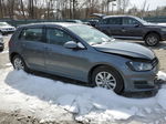 2016 Volkswagen Golf S/se Gray vin: 3VW217AU3GM008632