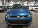 2016 Volkswagen Golf S/se Синий vin: 3VW217AU3GM020750