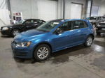 2016 Volkswagen Golf S/se Blue vin: 3VW217AU3GM020750