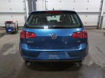 2016 Volkswagen Golf S/se Blue vin: 3VW217AU3GM020750