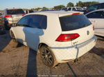 2017 Volkswagen Golf Tsi S 4-door/tsi Se 4-door/tsi Sel 4-door/tsi Wolfsburg Edition 4-door White vin: 3VW217AU3HM015730