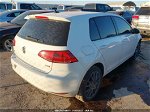 2017 Volkswagen Golf Tsi S 4-door/tsi Se 4-door/tsi Sel 4-door/tsi Wolfsburg Edition 4-door White vin: 3VW217AU3HM015730