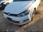 2017 Volkswagen Golf Tsi S 4-door/tsi Se 4-door/tsi Sel 4-door/tsi Wolfsburg Edition 4-door White vin: 3VW217AU3HM015730