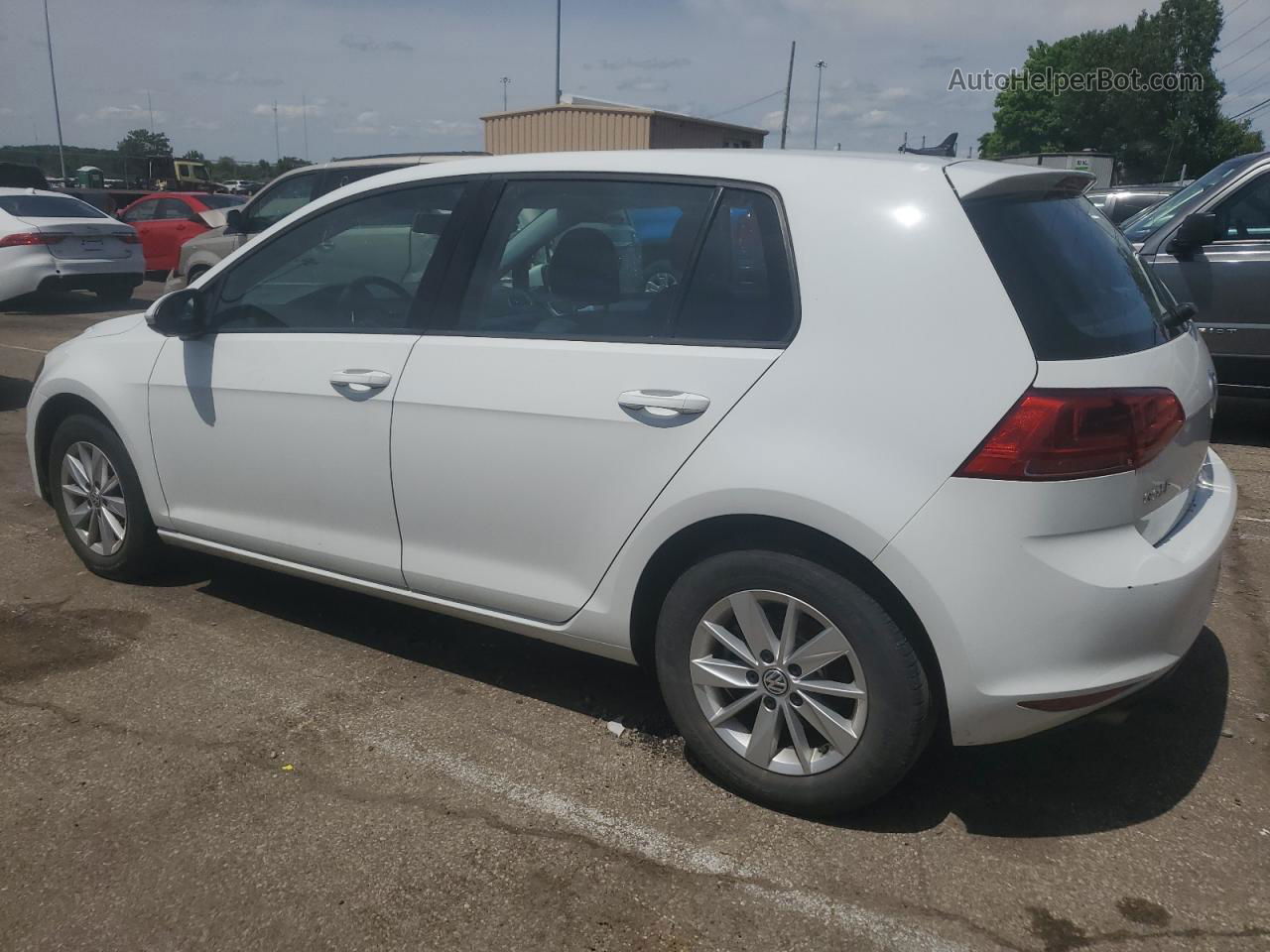 2017 Volkswagen Golf S White vin: 3VW217AU3HM059971