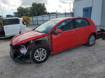 2016 Volkswagen Golf S/se Red vin: 3VW217AU4GM019476