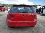 2016 Volkswagen Golf S/se Red vin: 3VW217AU4GM019476