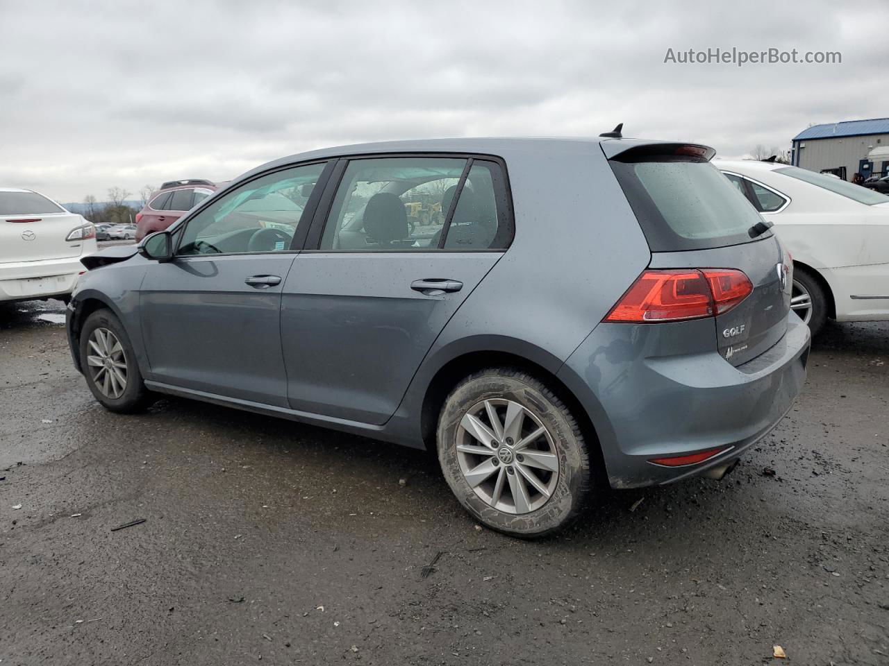 2016 Volkswagen Golf S/se Gray vin: 3VW217AU4GM042319