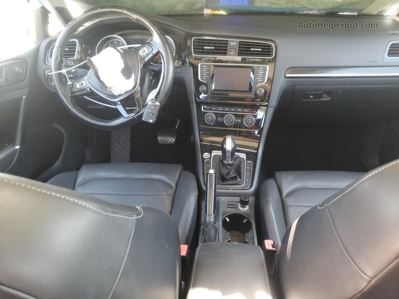 2015 Volkswagen Golf  Синий vin: 3VW217AU5FM059743