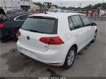 2015 Volkswagen Golf Tsi S 4-door White vin: 3VW217AU5FM089616