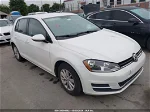 2015 Volkswagen Golf Tsi S 4-door White vin: 3VW217AU5FM089616