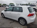 2015 Volkswagen Golf Tsi S 4-door White vin: 3VW217AU5FM089616