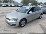 2015 Volkswagen Golf Tsi S 4-door Silver vin: 3VW217AU5FM094220