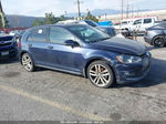 2016 Volkswagen Golf Tsi Sel 4-door Синий vin: 3VW217AU5GM003626