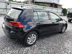 2016 Volkswagen Golf S/se Black vin: 3VW217AU5GM012004