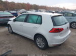 2016 Volkswagen Golf Tsi S 4-door White vin: 3VW217AU5GM022628