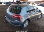 2016 Volkswagen Golf Tsi S 4-door Gray vin: 3VW217AU5GM057962