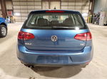 2017 Volkswagen Golf S Синий vin: 3VW217AU5HM062810