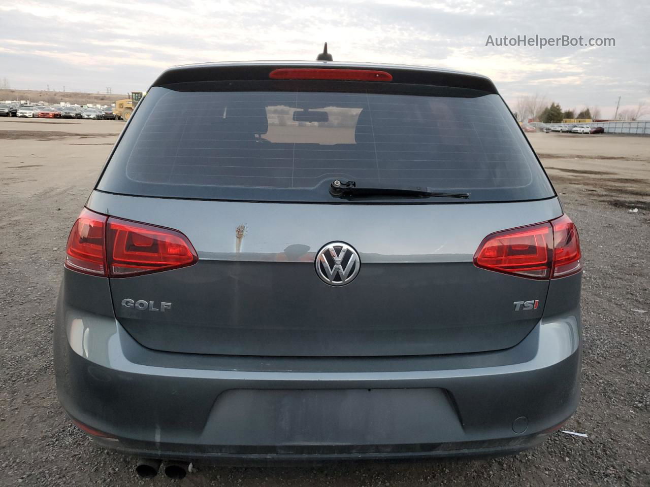 2015 Volkswagen Golf  Gray vin: 3VW217AU6FM001186