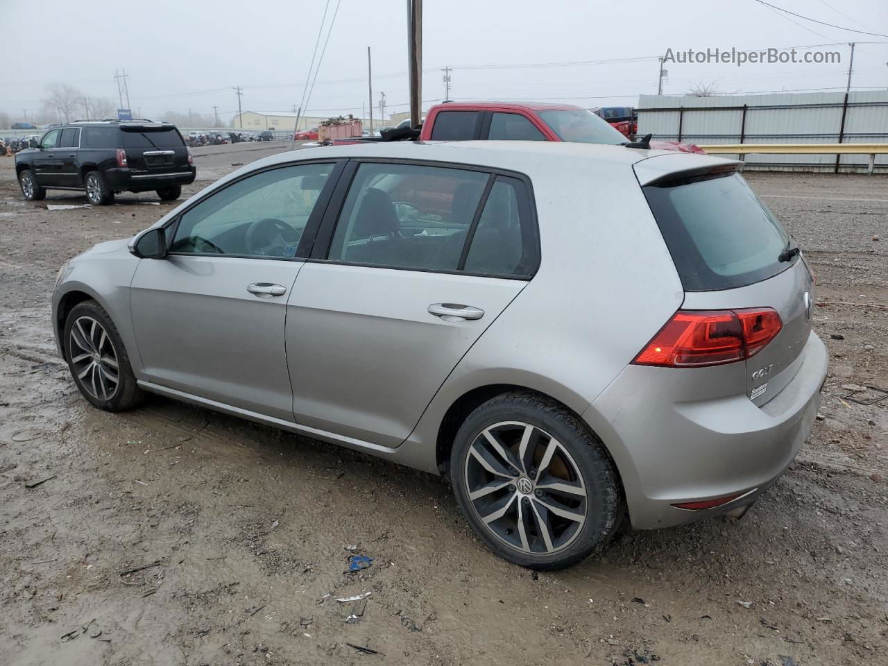 2015 Volkswagen Golf  Gray vin: 3VW217AU6FM011295