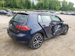 2016 Volkswagen Golf S/se Blue vin: 3VW217AU6GM055864