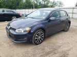 2016 Volkswagen Golf S/se Blue vin: 3VW217AU6GM055864