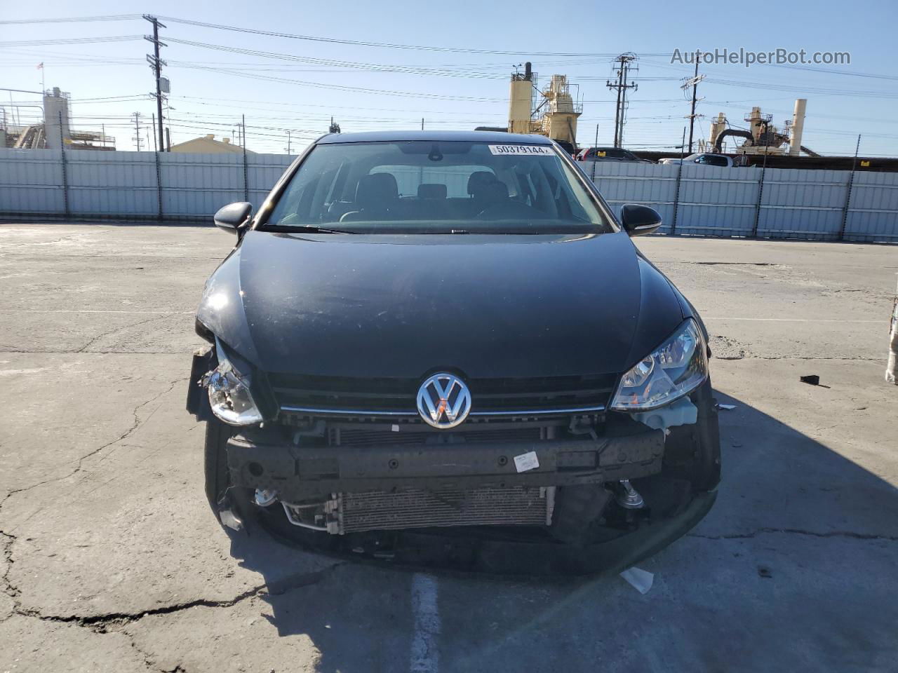 2017 Volkswagen Golf S Black vin: 3VW217AU6HM010926