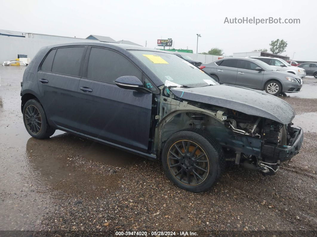 2017 Volkswagen Golf Tsi S 4-door/tsi Se 4-door/tsi Sel 4-door/tsi Wolfsburg Edition 4-door Blue vin: 3VW217AU6HM013406