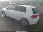 2015 Volkswagen Golf Tsi S W/sunroof White vin: 3VW217AU7FM033645