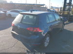 2015 Volkswagen Golf Tsi S 4-door Blue vin: 3VW217AU7FM052955