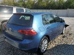 2016 Volkswagen Golf S/se Синий vin: 3VW217AU7GM043058