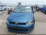 2017 Volkswagen Golf Tsi S 4-door/tsi Se 4-door/tsi Sel 4-door/tsi Wolfsburg Edition 4-door Blue vin: 3VW217AU7HM047693