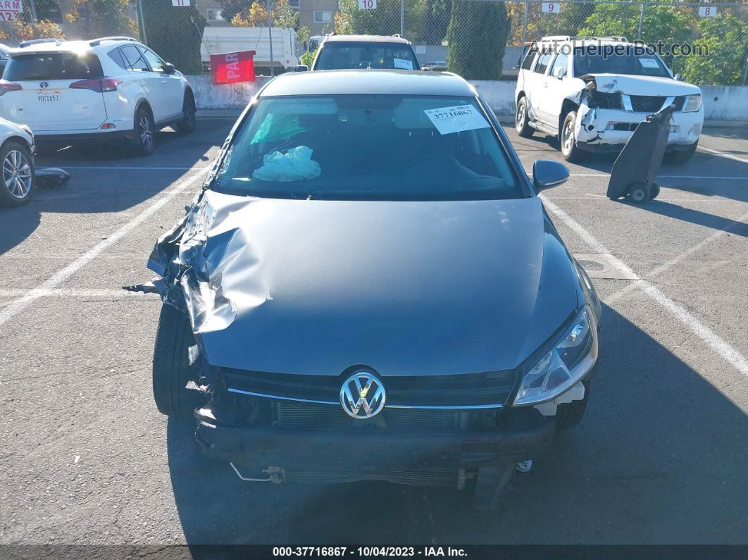 2015 Volkswagen Golf Tsi S 4-door Gray vin: 3VW217AU8FM022041