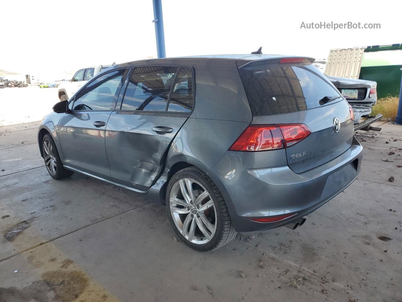 2015 Volkswagen Golf  Gray vin: 3VW217AU8FM029748