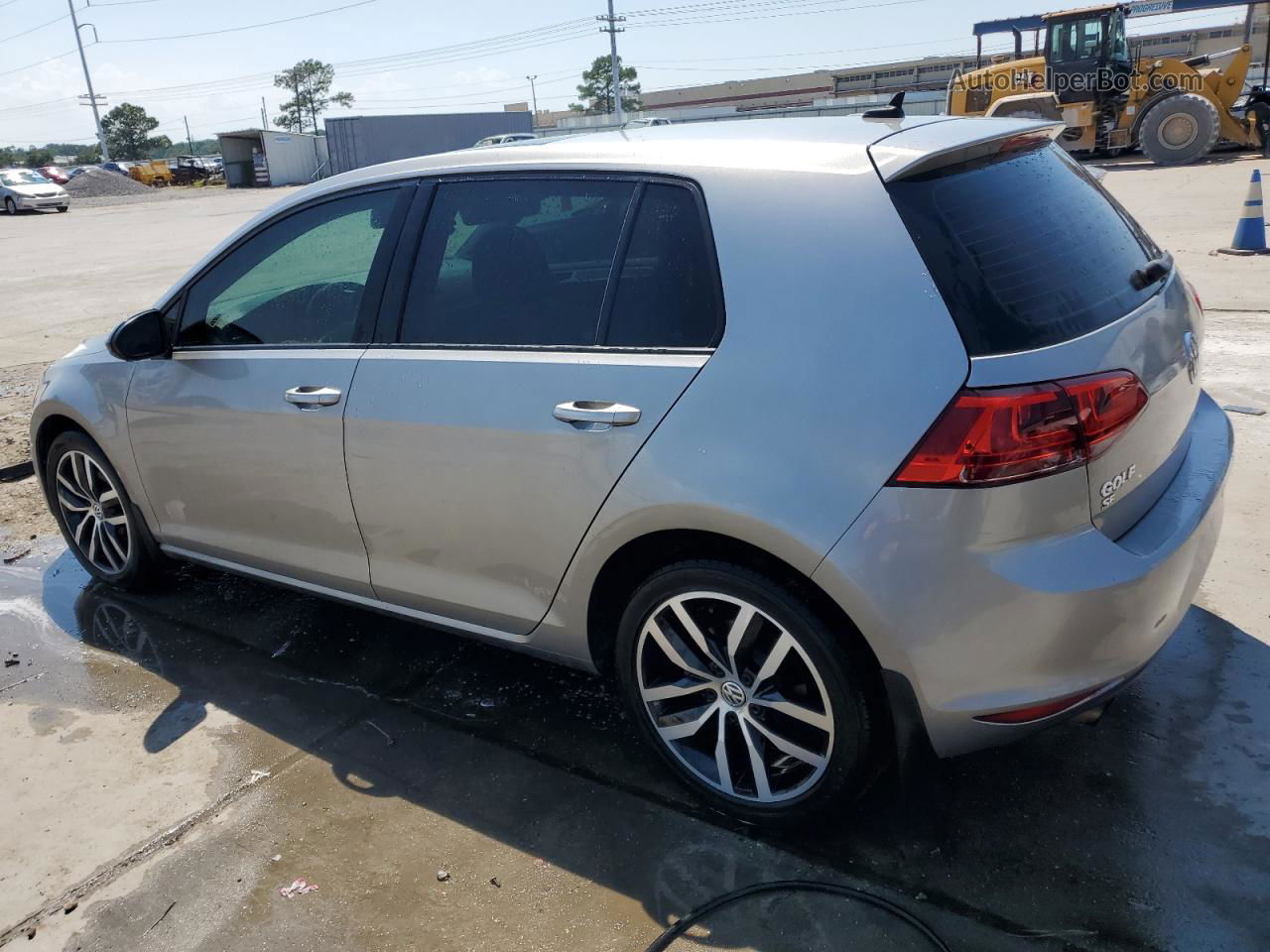 2016 Volkswagen Golf S/se Silver vin: 3VW217AU8GM037690