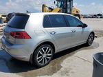 2016 Volkswagen Golf S/se Silver vin: 3VW217AU8GM037690