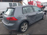 2017 Volkswagen Golf Tsi S 4-door/tsi Se 4-door/tsi Sel 4-door/tsi Wolfsburg Edition 4-door Gray vin: 3VW217AU8HM055818