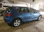 2017 Volkswagen Golf S Blue vin: 3VW217AU8HM065541