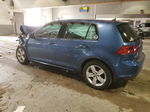 2017 Volkswagen Golf S Blue vin: 3VW217AU8HM065541