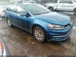 2019 Volkswagen Golf Sportwagen 1.8t S Blue vin: 3VW217AU8KM506544