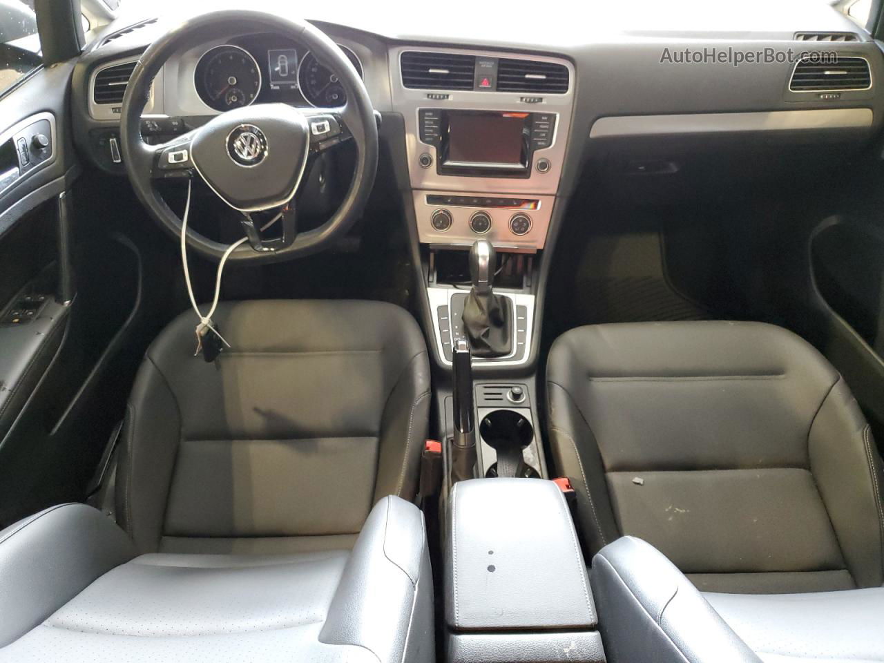 2015 Volkswagen Golf  Серебряный vin: 3VW217AU9FM075296