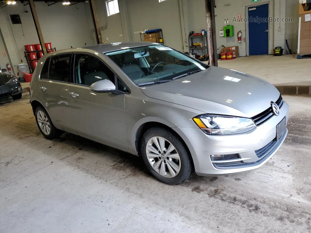 2015 Volkswagen Golf  Silver vin: 3VW217AU9FM075296